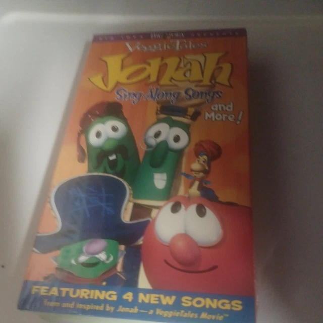 VEGGIE TALES JONAH Sing Along Songs VHS 2002 30 Minutes New Sealed Veggie tales jonah sing along songs vhs 2002 30 minutes new sealed