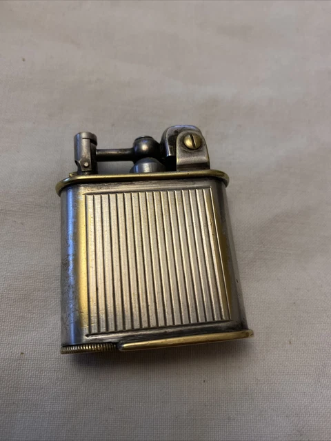 BRIQUET ANCIEN A Essence Rare Vintage Lighter Petrol Lighter Feuerzeug BRIQUET ANCIEN A Essence Rare Vintage Lighter Petrol Lighter Feuerzeug