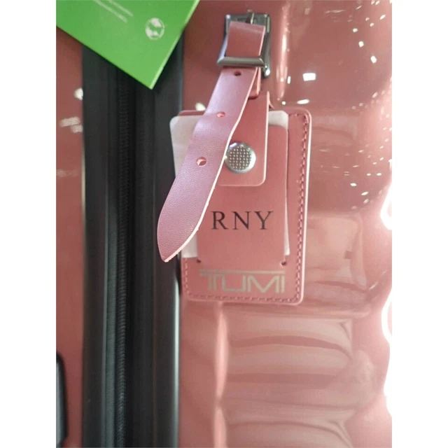 TUMI Extended Trip Expandable Packing Case Berry 99 L UNUSED Monogrammed "RNY" * 9