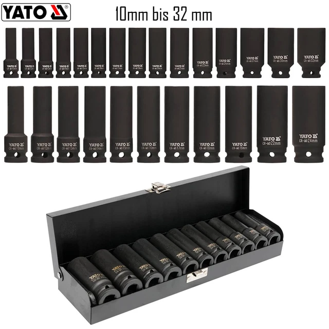 YATO Avvitatore Elettrico Chiave a Bussola Dado Potenza Kraft Inserto 1/2 "