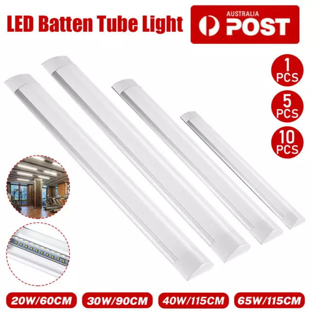 LED Slim Ceiling Batten Tube Light 30CM 60CM 90CM 120CM Linear Fluro Fluorescent