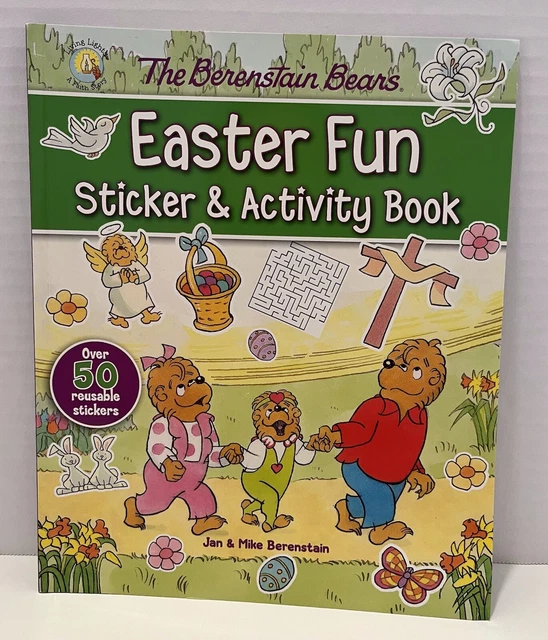 THE BERENSTAIN BEARS Easter Fun Sticker & Activity Book New 3.80