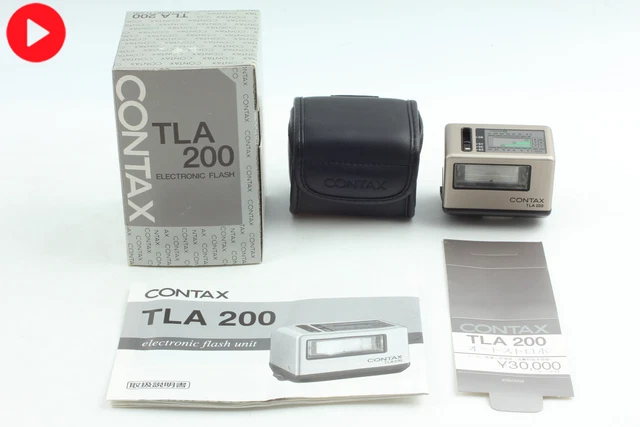 [TOP MINT in BOX] Contax TLA 200 TLA200 Shoe Mount Flash for G1 G2 from Japan