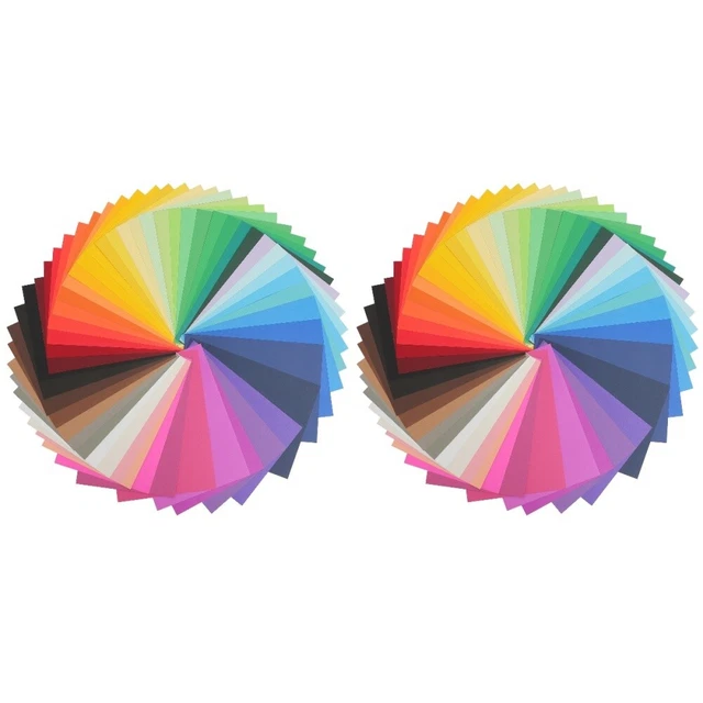 100 Sheets Enfants Bricolage Carton De Couleur Avions Pour Enfants Album