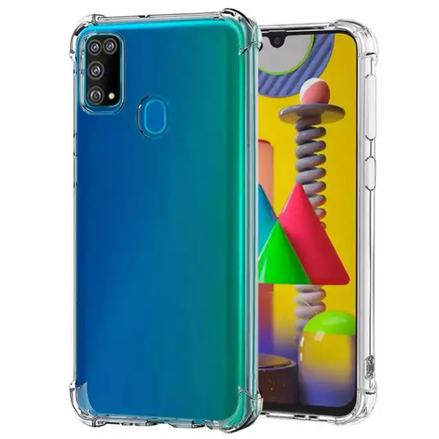 TPU Gerundete Kanten Schutzhülle Shockproof Gel für Samsung Galaxy M31