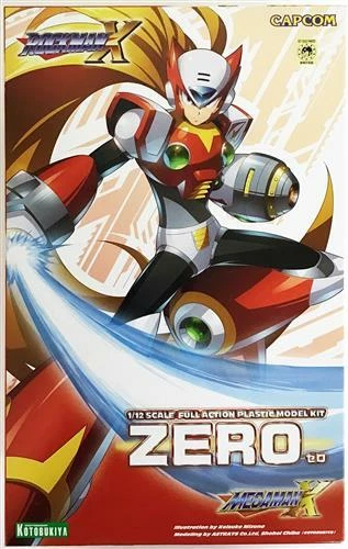 Kotobukiya MEGAMAN X ZERO 1/12 Scale Full Action Plastic Model Kit