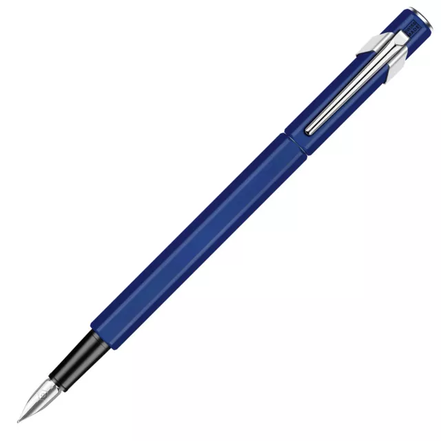 Caran d’Ache 849 Fountain Pen - Sapphire Blue - Fine Point CA-841159 - New Box