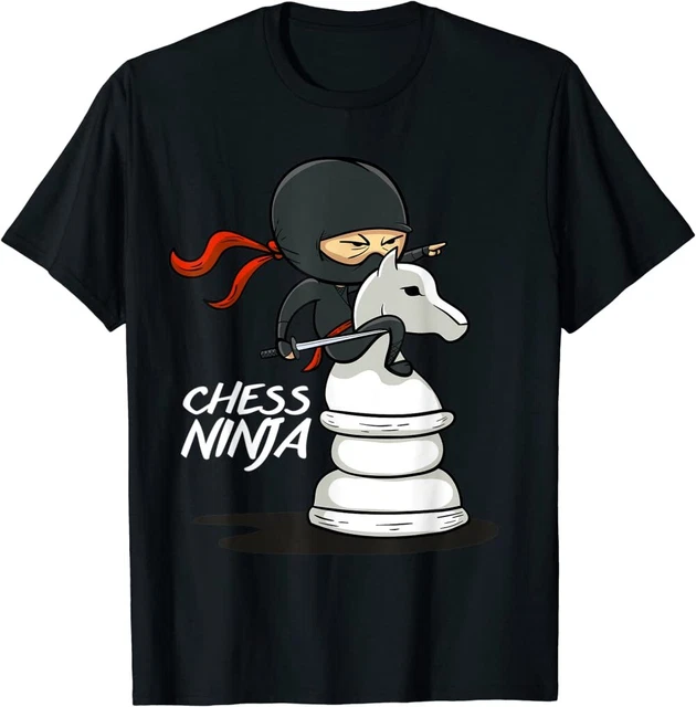 LIMITED Funny Chess Ninja Player Board Game Lover Xmas Gift Men T-Shirt