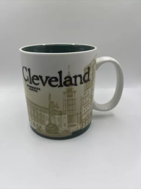 CLEVELAND Starbucks Coffee Mug Global Icon Collectors Series- 16 oz.  2011