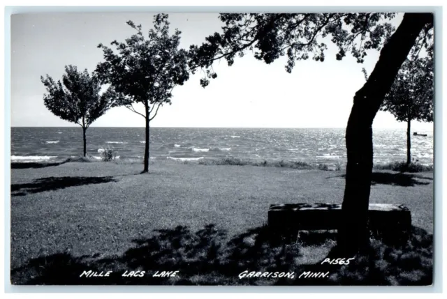 c1940's View Of Mille Lacs Lake Garrison Minnesota MN RPPC Photo Postcard