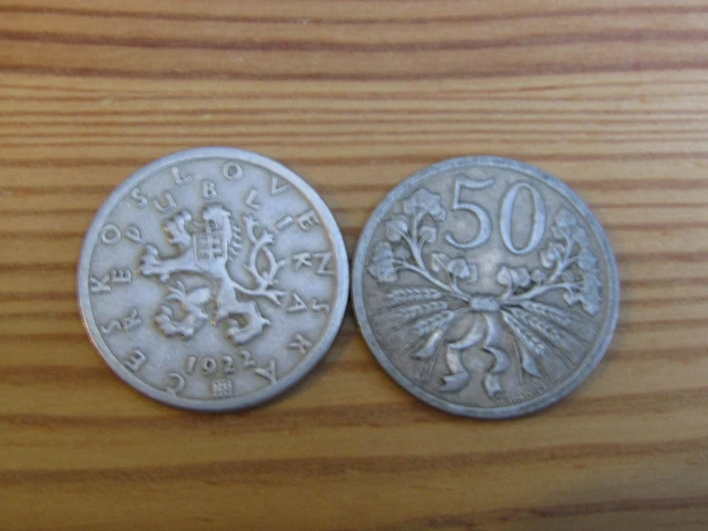 Czechoslovakia Coins Czech Republic Coin Variants