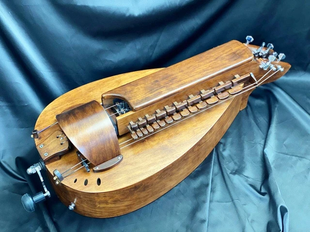 Cochon modèle Hurdy-Gurdy / marron noyer / 24 clés / livre ukrainienne 5