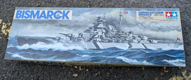 1/350 WWII German Battleship Bismarck/Tirpitz R/C Running Set – Metal Conversion Kit