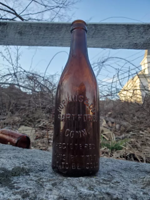 Vintage Bottle Ropkins & Co. Hartford Connecticut