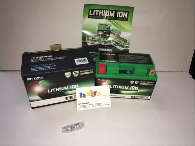 Batterie Lithium skyrich YTZ10S BS Honda CB 600 Hornet 07 13 CBF 1000 500 600 NS