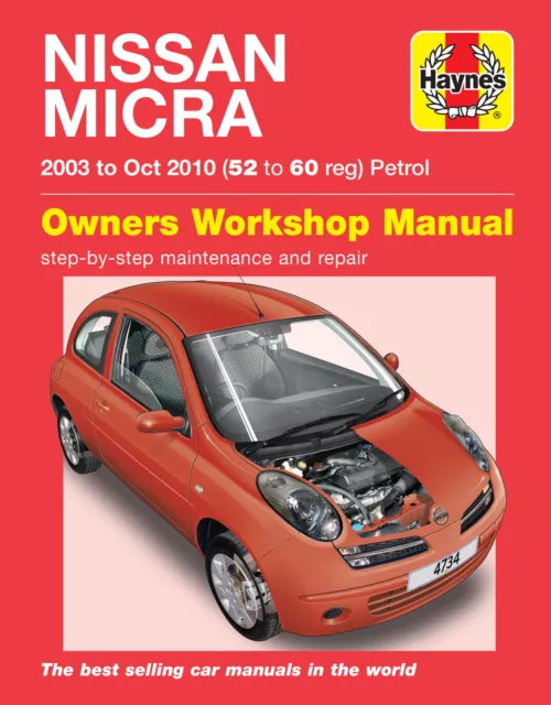 Nissan Micra (03 - Oct 10) Haynes Repair Manual (Paperback)