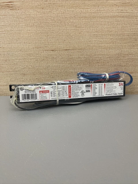 GE Multi-Volt Proline T8 GE259MV-N-DIY 120-277V 74458 Fluorescent Ballast