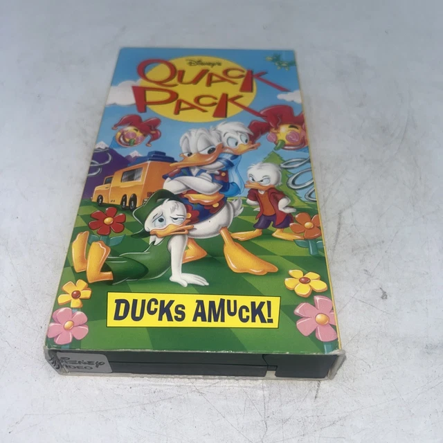DISNEY'S QUACK PACK - Ducks Amuck [VHS], Good VHS, Pat Fraley,Jim ...