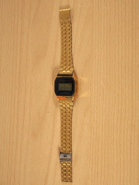 Module 593 Models CASIO VINTAGE STYLE Gold Watch Model A159WGE Module 593 £34.99 ...