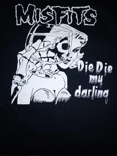 T-shirt Misfits Die Die My Darling - Punk Rock Officiel - Homme/Unisexe - Coton - Bitcruncher