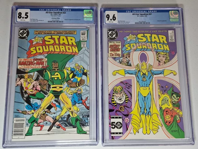 All Star Squadron 1-67 COMPLETE SET With ANNUALS 1-3 DC COMICS 1981 - 2x CGC!!!!