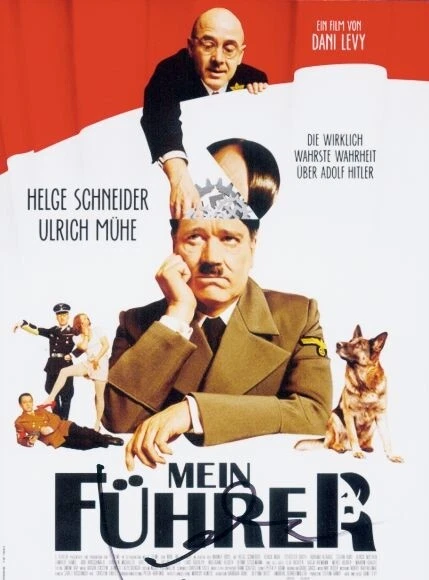 Foto Schauspieler Helge Schneider, Portrait, Autogramm, Filmplakat - 10782317