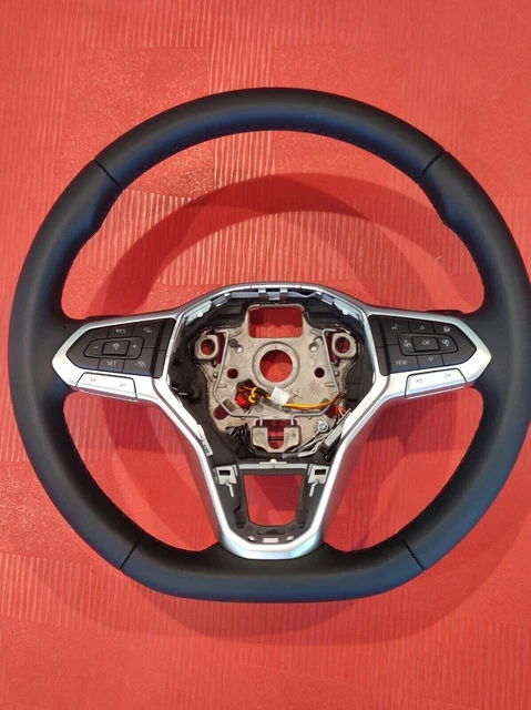 Volant Multifonction Cuir Original Skoda Octavia 5E - Référence 5E0419091BQ - Occasion
