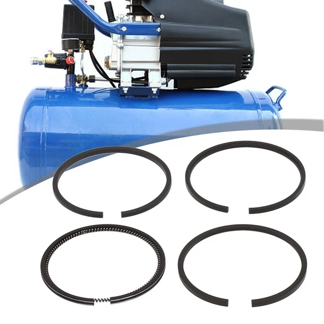 Lot De 3 Segments De Piston Compresseur D'Air - Diamètres 42 à 100 Mm - Anneaux D'Étanchéité