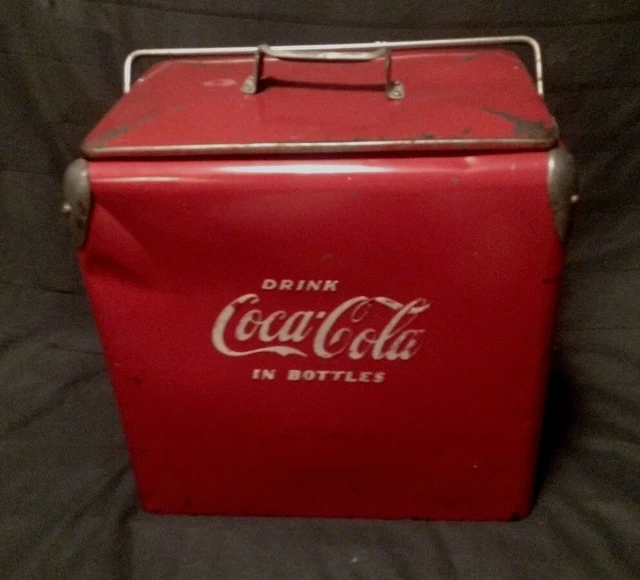 Vintage 1950s Coca Cola Ice Chest