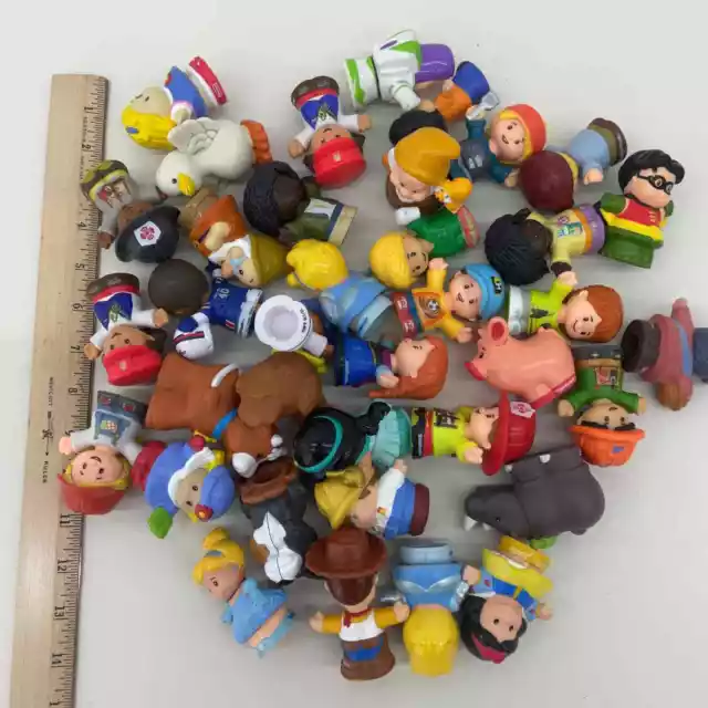 Fisher Price Little People Used Mixed LOT Animals Career Occupations Characters 2