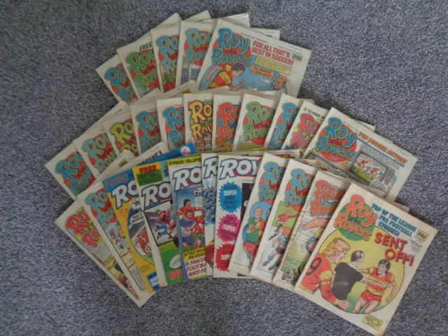 Roy of the rovers comics Joblot X27 Collectable vintage comics, 1986, 99p start