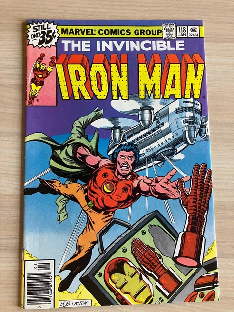 Invincible Iron Man #118  (1979)-Very Fine (VF) - 1st James Rhodey Rhodes
