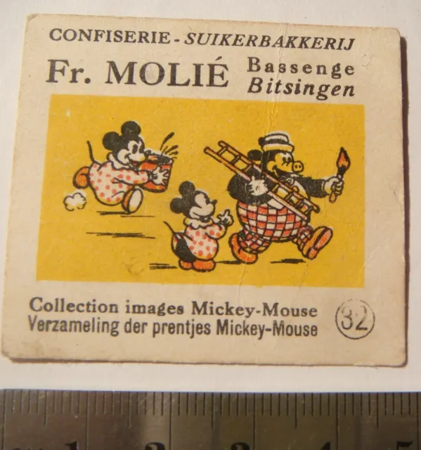 Collection images Mickey Mouse.Confiserie Bassenge.Bitsingen.Belgium.1930s.
