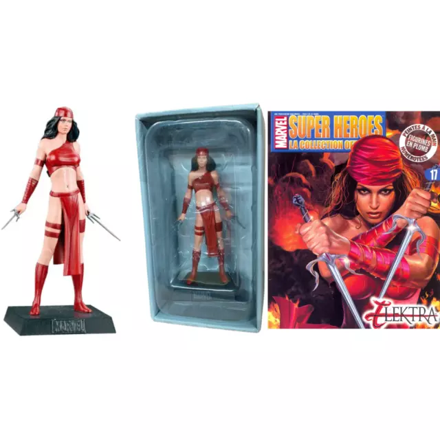 Marvel Super Heroes Elektra 17 Figurines Plomb Collection Eaglemoss Comics Films