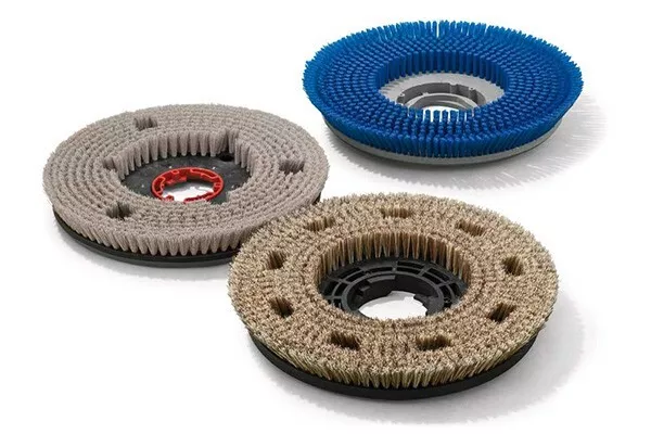 Scrubbing Brush - Middle Taski Combimat 3500 Old Series 35 - Poly 0,75 White