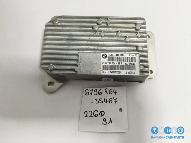 Module De Commande ICM Pour BMW Série 7 F01 (2011) - Référence 6851242 - Occasion Fonctionnel