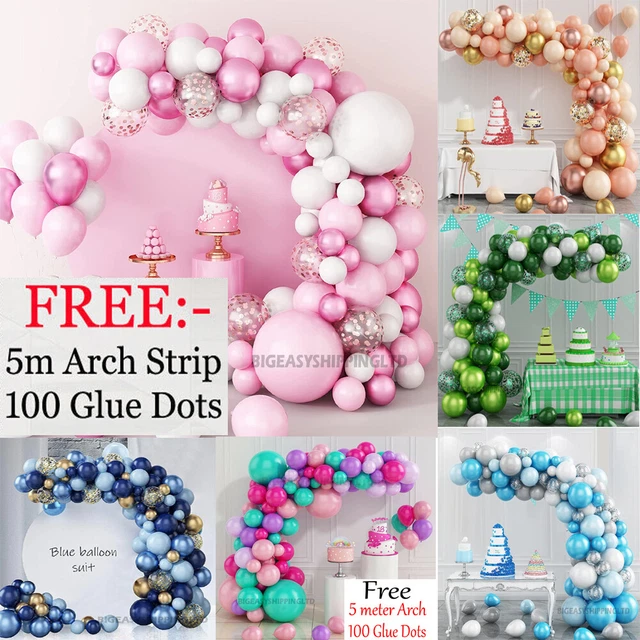 BALLOON ARCH KIT + Balloons Garland Birthday Wedding Party Baby Shower ...