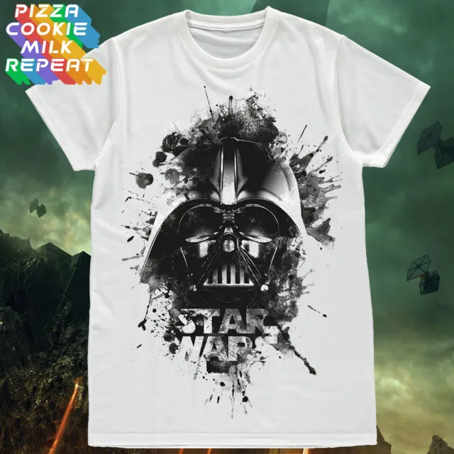 T-shirt unisex Star Wars Darth Vader film retrò fantascientifico fan show film giocatore nuova