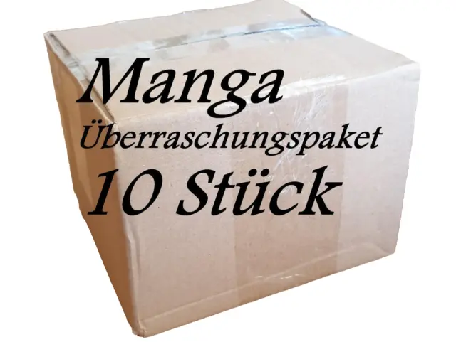 Manga Überraschung Paket 10 Stück Mangasammlung TOP Anime