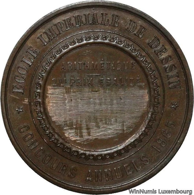 CINQUIÈME RÉPUBLIQUE Médaille, École nationale des sous-officiers d