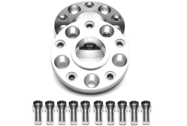 Adaptateurs De Jantes 5x112 Vers 5x100 – 15 Mm Aluminium Haute Résistance Avec Vis