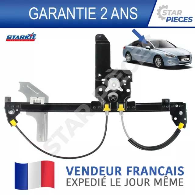 Mécanisme de lève vitre électrique avant droit 508 1 508 W 9222GT