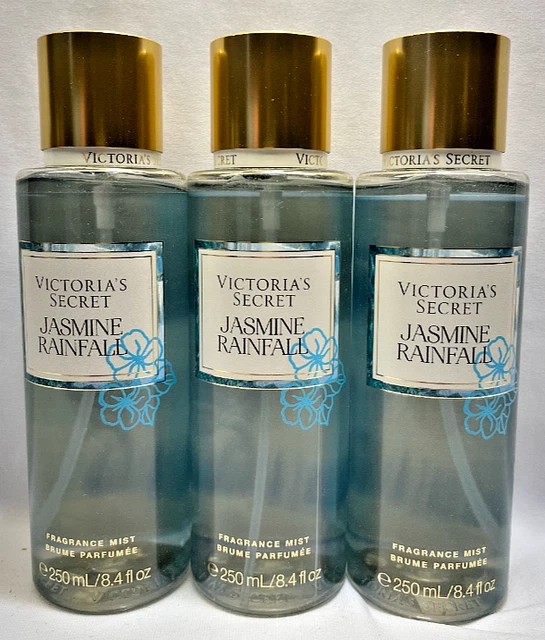 3 Jasmine Rainfall Victoria's Secret Fragrance Mist 8,4 fl oz