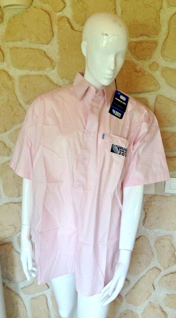 Chemise rose neuve taille XL Comptoir du Rugby modèle Serge
