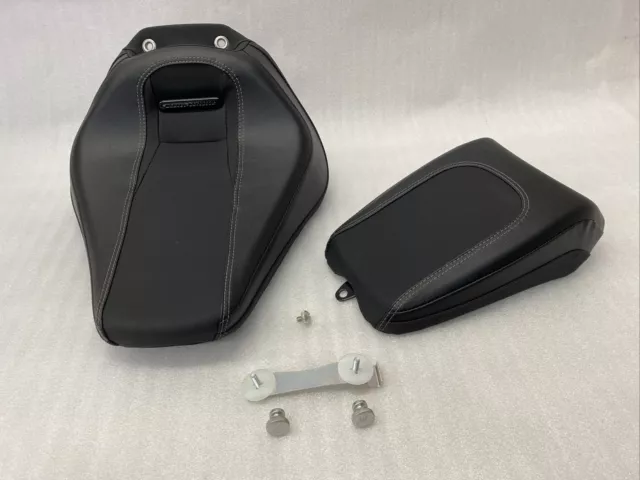 2018-21 Harley Davidson FXBR / FXBRS Rider & Passenger Pillion Pad Seats