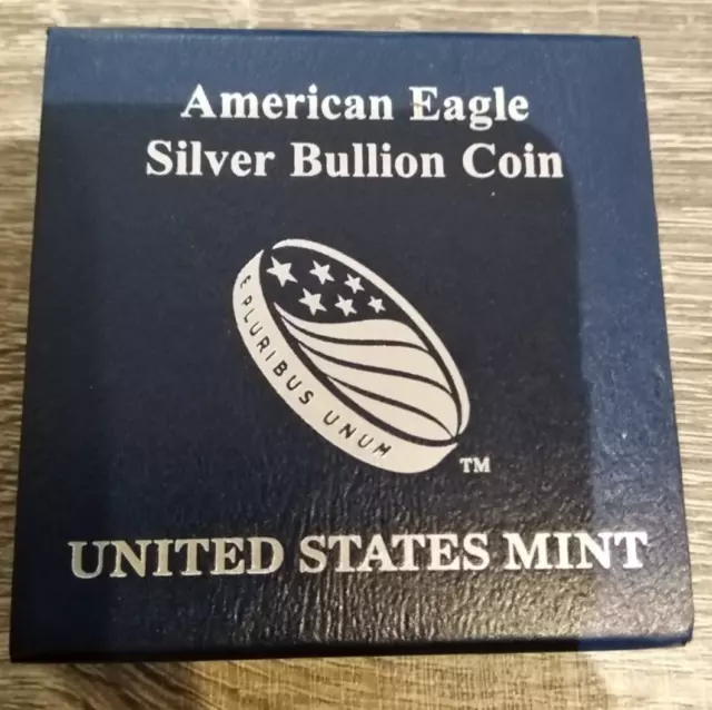 1 oz Silver American eagle 2024 in Box .999 UNC