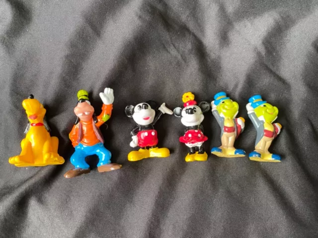 Disney Plastic Mickey, Minnie and Other Disney Characters Figures