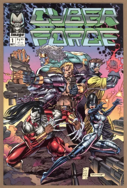 Cyberforce 1 (1992 Image Comics) Marc Silvestri Image 0 Coupon VF/NM