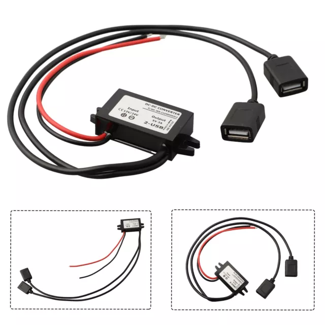 Dual USB Konverter 12V24V auf 5V3A Auto Ladegerät Adapter für verschiedene Ger 2