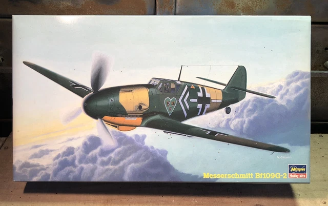 Maquette Avion - Messerschmitt BF 109 G-2 - Hasegawa - Echelle 1/48 - Neuf